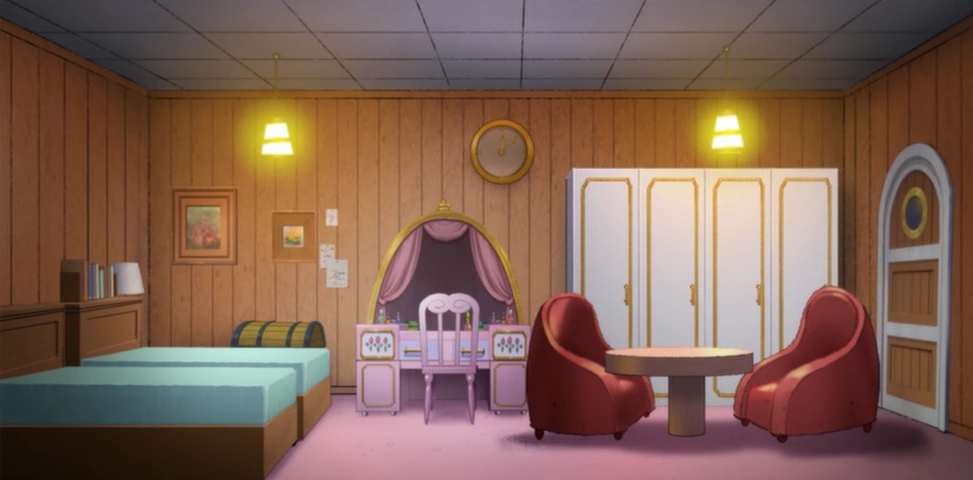 The girls' room